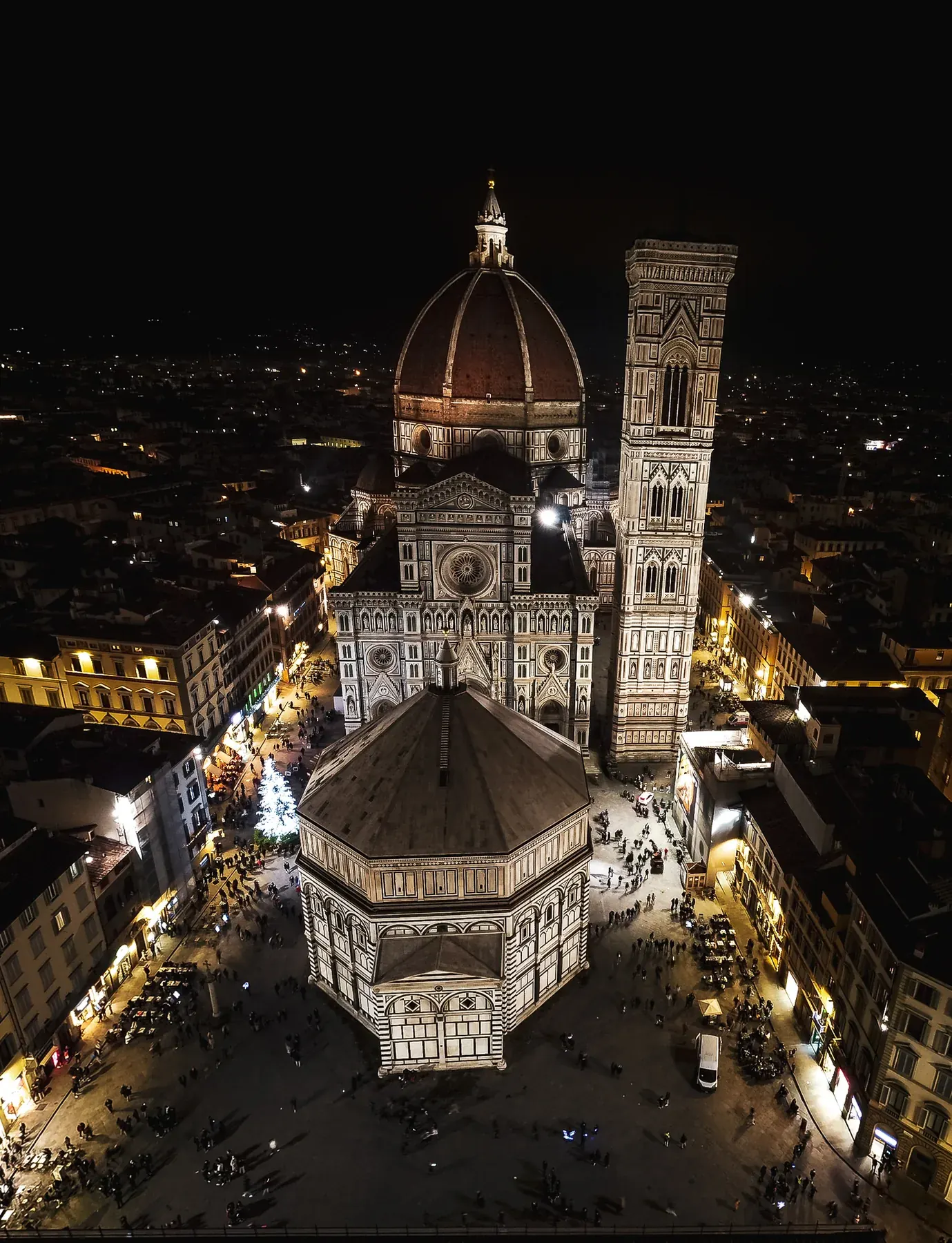 Scorcio verticale fotografato dall'alto
